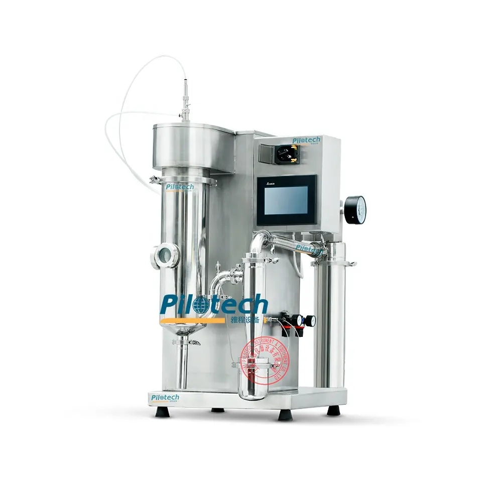 Pilotech Lab scale spray sécheur buse atomiseur café instantané lait banane miel poudre machine de séchage par pulvérisation mini spray sécheur