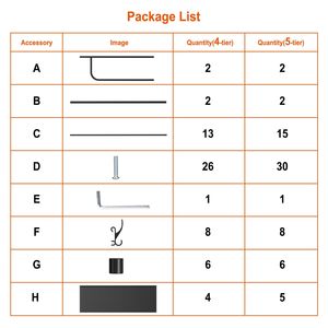 Organizzatore Autoportante per Ingresso con Appendiabiti e Scarpiera, Stand Porta Abiti e Scarpe Combinato - Product Image 6