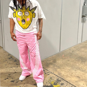 Men Outfit Stylish Casual Unisex <b>Sets</b> Custom Heat-Transfer Printed Solid Summer Lightweight Breathable 2pcs <b>Set</b> Short Sleeve - Product Image 3