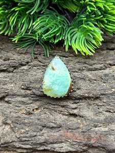 Anillo de Chrysoprase de Zubeda Gems, Plata de Ley 925, Gema Verde, Certificado IGI, Estilo Boho Vintage, Regalo de Joyería - Product Image 5