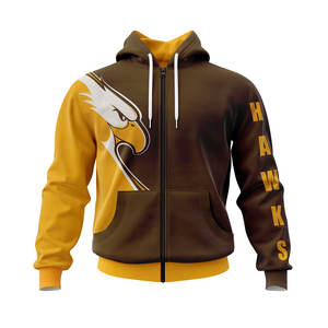 <b>Men's</b> Premium Emerald Green <b>Zip</b> Hoodie | Solar Yellow Sublimation Stripe Sweatshirt | Urban Athletic Gym Training Activewear <b>Top</b> - Product Image 6