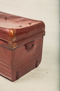 Copper Metal Trunk <b>Box</b> Vintage Style Storage Chest Perfect For Clothes Accessory Storage And <b>Memory</b> Item Storage From India - Product Image 6