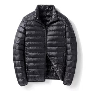Easy-to-Wear <b>Men</b> Puffer Jackets <b>Men's</b> Winter Puffer Jackets Latest Design Jackets with Customized Front Logo and Colours - Product Image 5