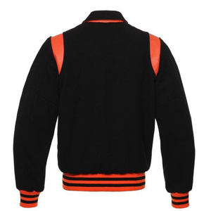 Nouvelle arrivée, veste varsity unisexe épaisse, imperméable, à capuche, manches longues, séchage rapide, 100% laine, prix de gros d'usine, pas cher - Product Image 2