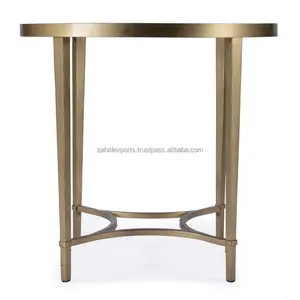 Minimalist Metal Accent <b>Table</b> Modern Nordic Style Living Room Furniture by Zahid Exports - Product Image 2