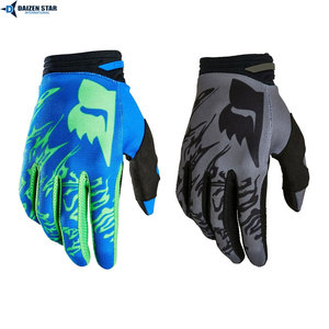 Gants de motocross OEM pour moto, respirants, en polyester, antidérapants, avec fermeture auto-agrippante, logo personnalisé, unisexe - Product Image 6