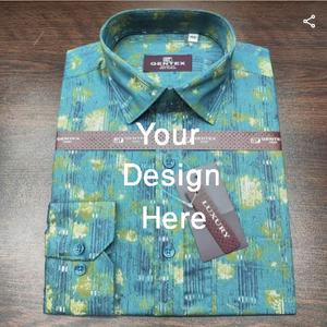 Camisa informal formal de manga larga para hombre, camisa multicolor de talla grande con logotipo personalizado, suministro directo de fábrica, precio barato de Bangladesh - Product Image 3