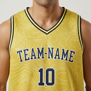 Ensemble de maillots de basket-ball unisexes personnalisés, sublimation double face, respirant, uniforme de basket-ball, vêtements de sport avec nom d'équipe pour adultes - Product Image 3