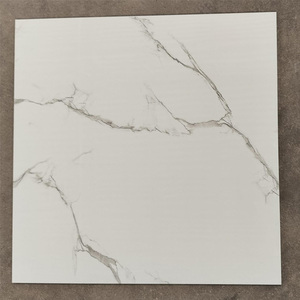 กระเบื้องปูพื้นพอร์ซเลนขัดเงาขนาด 60x60 ซม. ลายหินอ่อน สำหรับตกแต่งโชว์รูม สำนักงาน อาคาร และพื้นที่นั่งรอ - Product Image 5