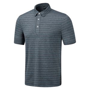Chemise de golf pour homme à manches courtes de haute qualité, nouveau design, décontractée, logo brodé personnalisé, grande taille, respirante, en toile, coupe-vent - Product Image 1