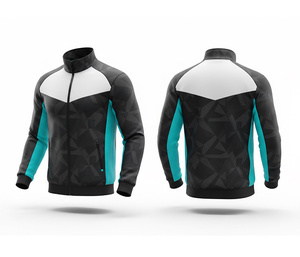 <b>Lightweight</b> Full Zip Sublimated Sports <b>Jacket</b> <b>Running</b> and Fitness Wear Warm Breathable Quick Dry | Sizes Men Women Youth - Product Image 4