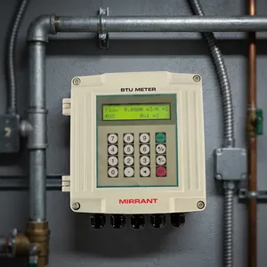 Compteur BTU ultrasonique de haute précision et de bonne qualité pour la surveillance de la consommation d'énergie des systèmes de chauffage et de refroidissement par eau, ODM disponible - Product Image 4