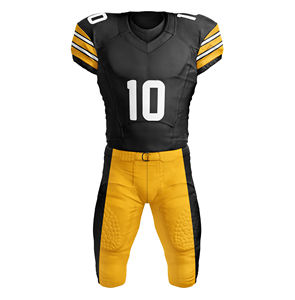 Uniformes de Fútbol Americano Sublimados Transpirables al por Mayor con MOQ Bajo, Ropa Deportiva Urbana para Equipos, Servicio OEM - Product Image 4
