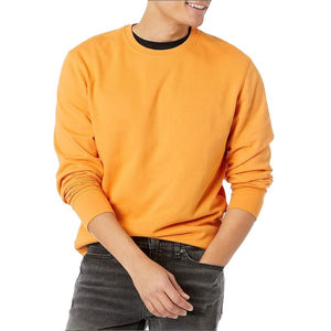 Nouveauté : Sweat-shirts d'hiver pour homme à col rond et épaules tombantes, 100 % coton, coupe ample, confort et style décontractés - Product Image 1