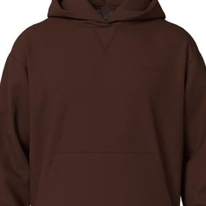 Sweat-shirt à capuche pour homme, couleur unie, en polaire, décontracté, pour l'automne, coupe classique, tricoté, manches longues - Product Image 5