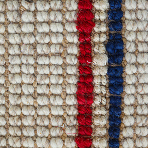 Tapis en jute tissé à rayures côtières, écologique, fait main, tapis de porte rustique à rayures pour l'entrée, la maison et la décoration intérieure - Product Image 4