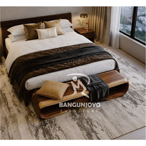 Modern Wood Bedroom Bench Storage Ottoman Furniture for Home Interior Decor - Product Image 3