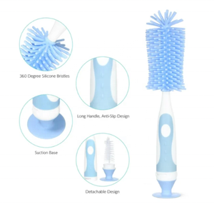 Outils de nettoyage en silicone pour bouteilles et gobelets à lait Matériau en silicone sûr pour les enfants assurant une haute qualité avec un design pratique - Product Image 3