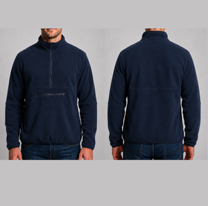 Vêtements d'extérieur personnalisés TANVEX – Sweat-shirts de haute qualité à quart de zip avec poches zippées – Style sweat-shirt à prix bas et faible MOQ - Product Image 4