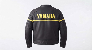 MotoCP Ramaha <b>Racing</b> <b>Jacket</b>/Chaqueta Stylish Leather Riding Gear Protection Level 2 CE Certified - Product Image 2