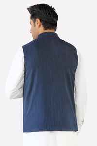 Chaleco de Cuello Indio-Pakistaní 100% de Alta Calidad en Venta, Ropa Exterior Personalizada para Hombre, Servicio OEM - Product Image 2