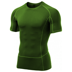 Camiseta Deportiva de Compresión de Manga Corta para Hombre, de Secado Rápido, Spandex y Poliéster, para Entrenamiento Físico - Product Image 6