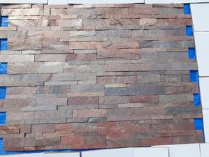 Panel de Revestimiento de Pared de Pizarra Multicolor Resistente al Desgaste, Superficie Dividida, Piedra Apilada para Fachada de Jardín, Chimenea, Pared Decorativa - Product Image 3