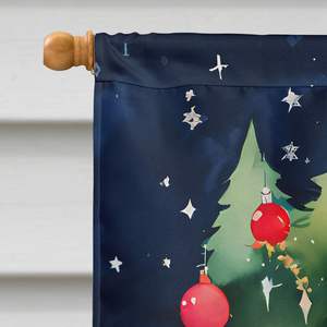 Gran Multicolor Terranova Navidad casa bandera porche manga poste decorativo patio Banner ilustraciones pared colgante Casa de poliéster - Product Image 3