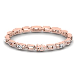 Bracelets REYES en argent sterling 925, design classique original, coupe ovale, 7,2 carats de moissanite, pour femmes, cadeau de mariage pour elle - Product Image 5