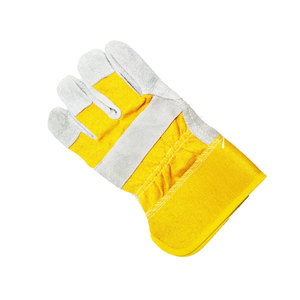 Leather Working <b>Gloves</b> reinforce double palm, Anti-slippery & Dirt-resistant, Perfect for Gardening Construction, Men&Women - Product Image 5