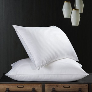 2026 Modern Neck Solid <b>Bed</b> <b>Pillow</b> 100% Cotton Custom Logo Factory Price Premium for Hospital Use - Product Image 2