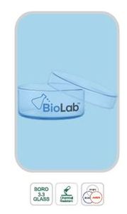 Placas de Petri de Vidrio Borosilicato 3.3, Placa de Cultivo de Vidrio, Contenedor de Almacenamiento de Muestras de Laboratorio - Product Image 3