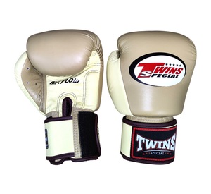Gants de boxe Twins Muay Thai Airflow Model Hook And Loop en cuir de qualité pour le kick-boxing - Product Image 3