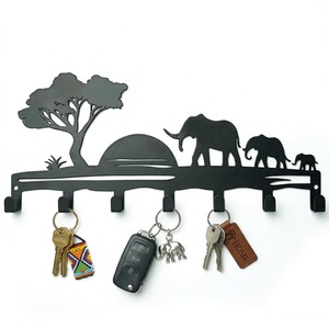 Acacia Wood wooden <b>key</b> holders and wall hooks OEM Custom Wholesale | Aqdus Saleem India - Product Image 2