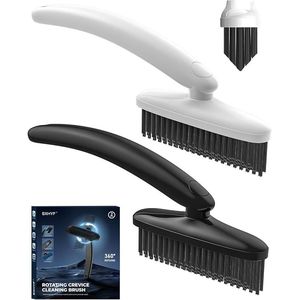 Spazzola a V Rigida per Fughe, Spazzola Rotante per Pulizia Fessure, per Pavimenti in Piastrelle e Pulizia delle Fughe, Strumento per la Pulizia delle Fughe - Product Image 1