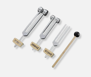 Ensemble de diapasons lestés pour la thérapie sonore 128Hz 256Hz 512Hz pour l'utilisation avec des instruments de musique - Product Image 4