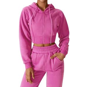 Sweat-shirt à capuche zippé unisexe surdimensionné en molleton bouclette 100% coton, avec logo personnalisé, brodé, effet délavé et poche à carreaux - Product Image 1