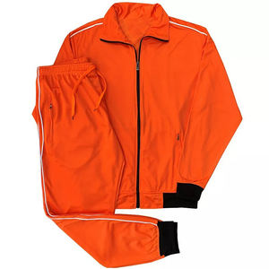 Ensemble de survêtement personnalisé en polyester technique pour homme, chaud et élastique, idéal pour le jogging et l'entraînement - Product Image 3