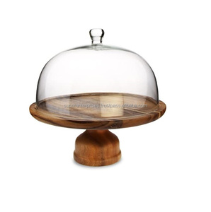 Mini Wooden <b>Cake</b> <b>Stand</b> With Single Floor Custom Finishing and Design Available Metal <b>Cake</b> <b>Stand</b> With Multiple Size - Product Image 2