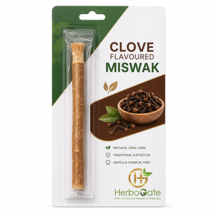 Miswak ผลิตภัณฑ์ทำความสะอาดฟันจากไม้แบบดั้งเดิมกานพลูมีรสชาติกานพลูสำหรับฟันที่มีสุขภาพดีลมหายใจสดชื่นและช่องปากสมุนไพร - Product Image 2