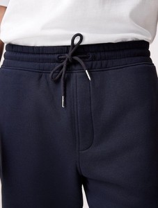 High Waist Solid Fleece Sweat Shorts Women <b>Elastic</b> Drawstring <b>Waistband</b> Workout Shorts - Product Image 3