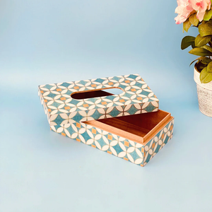New Arrival Eco-Friendly Household Tableware Wooden Printed Tissue <b>Box</b> Peacock Print Design At <b>Cheap</b> price - Product Image 4