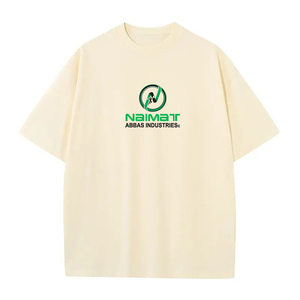 เสื้อยืดผู้ชายคอตตอน 100% ทรงปกติ แบบเรียบ ไหล่ตก สไตล์ลำลอง เนื้อผ้าหนา ขายส่งจากโรงงาน - Product Image 6