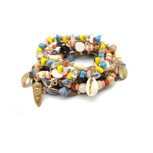 Ensemble de bracelets tendance multi-couches perlés faits à la main, uniques, pour mariage et soirée, bijoux de mode, cadeau pour hommes, femmes et couples - Product Image 3