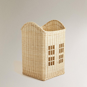 <b>Cheap</b> price indoor <b>playhouse</b> sustainable rattan play house high quality handwoven kids toy - Product Image 6