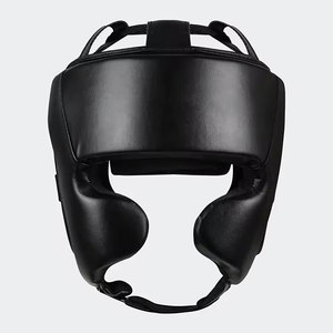 2026 High Quality Leather <b>Training</b> <b>Head</b> Guard Lightweight Breathable Perfect for Martial Arts Sparring & Practice - Product Image 1