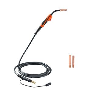 Antorcha de Soldadura MIG de 250 Amperios con Cable de 15 Pies, Compatible con Soldadoras LincoIn Power MIG 200 215 216 255 Wire Matic 255 - Product Image 1