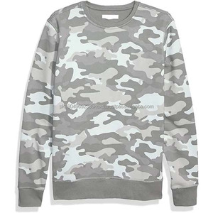 Sudaderas con capucha de camuflaje de alta calidad para hombre, sudadera de algodón de camuflaje, nueva moda, jersey de cuello redondo, sudaderas básicas de invierno para hombre - Product Image 5