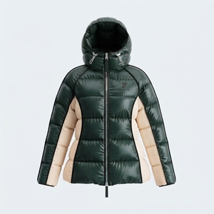 Veste matelassée pour homme à manches longues, imperméable et antibactérienne, avec fermeture éclair, style décontracté streetwear de haute qualité, prix de gros - Product Image 6