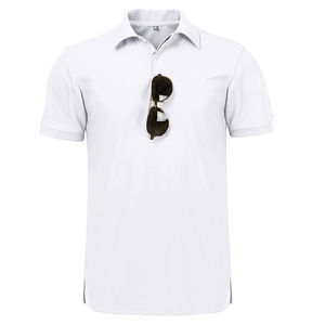 Polo d'été pour homme à séchage rapide, décontracté, élégant, à manches courtes, avec broderie logo cheval, en tissu éponge imprimé, taille petite - Product Image 4